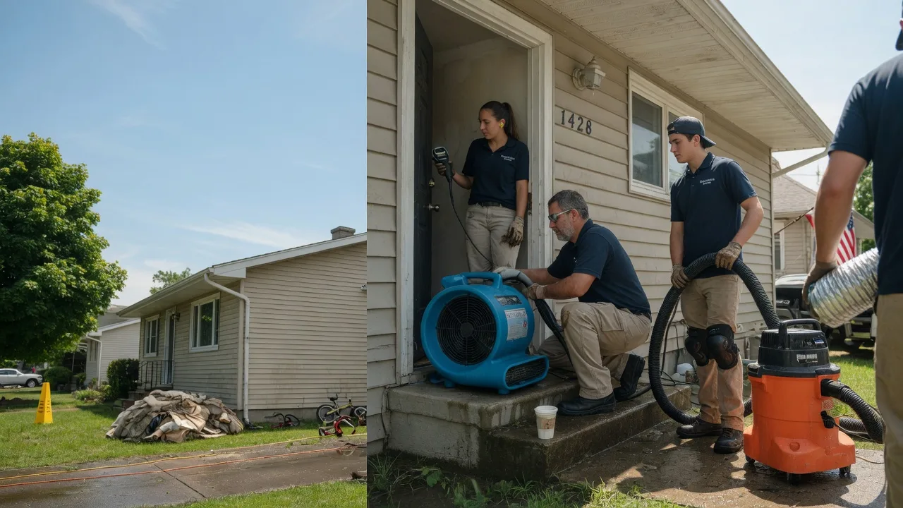 Water Damage Restoration in Hostetter, PA near me